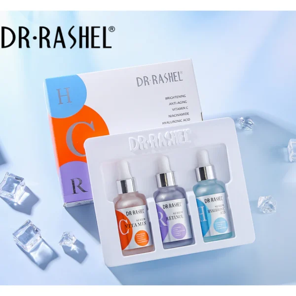 Pack of 3 - Dr. Rashel Complete Facial Serum Set - Image 2