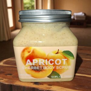 Sherbet Aloe Vera Body Scrub All Skin Types, Apricot