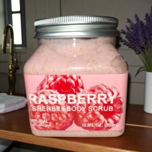 Sherbet Body Scrub All Skin Types, Raspberry